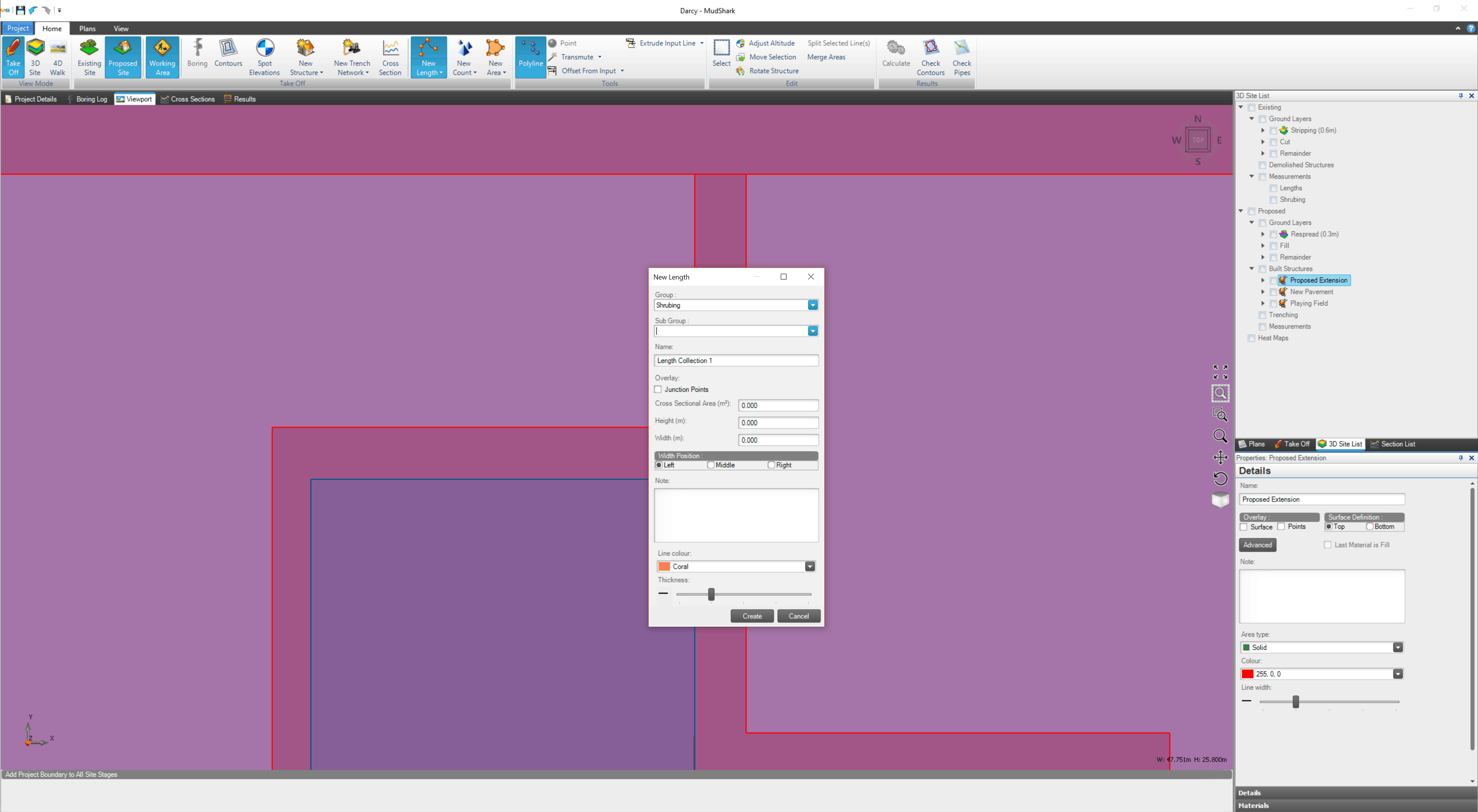 Counts being used in a Project