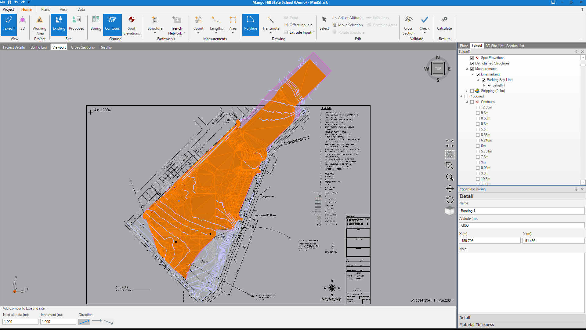 The new MudShark interface